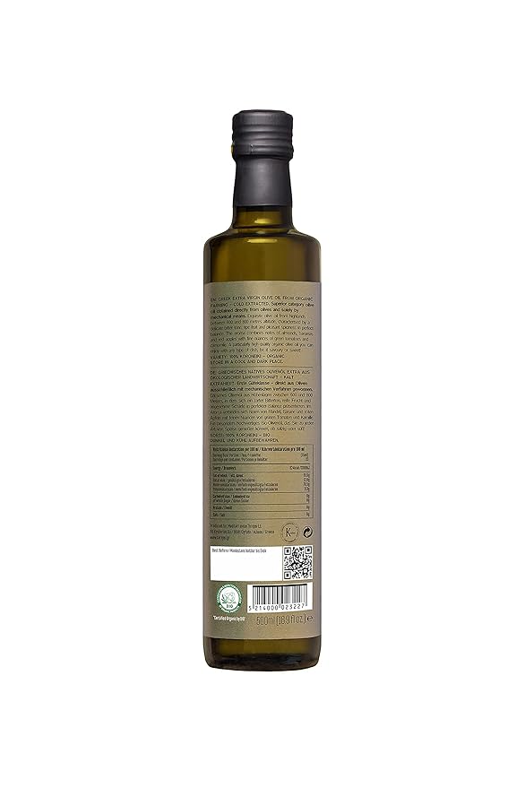 Aceite de Oliva Extra Virgen Orgánico Threpsi 500 ml miniatura 2