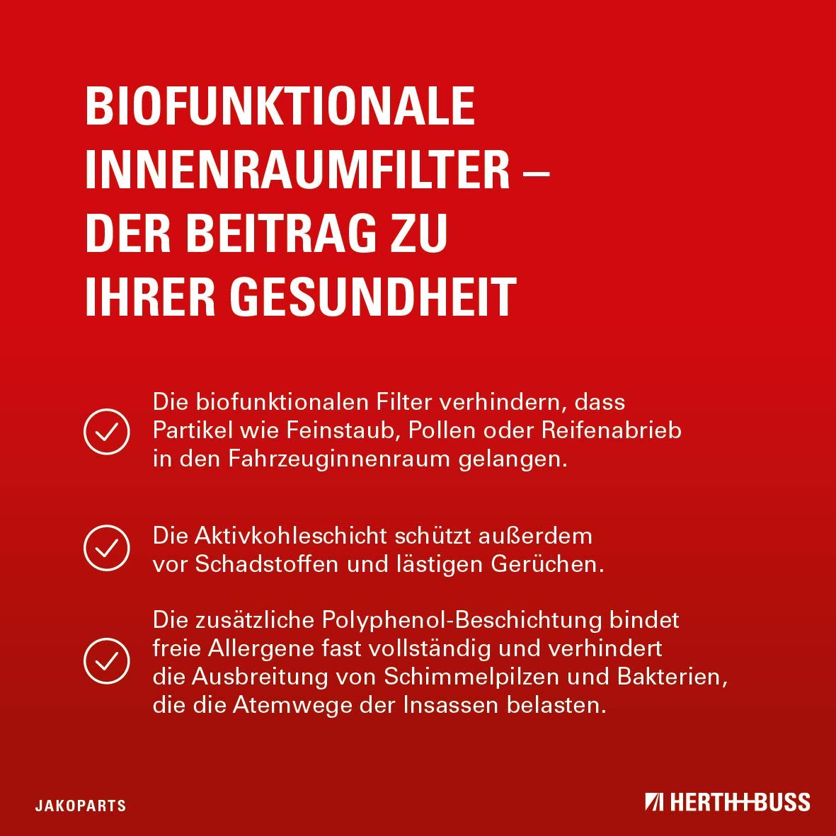 Herth+Buss J1342024BF - Filtro abitacolo bio-funzionale | Compatibile con: DAIHATSU CHARADE VIII, LEXUS CT, ES, IS II, LFA, RX, RX, SUBARU LEGACY V, LEGACY V Kombi, OUTBACK, OUTBACK