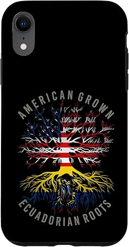 Miniatura 1 de Funda para iPhone XR con diseño de raíces ecuatorianas de Ecuador
