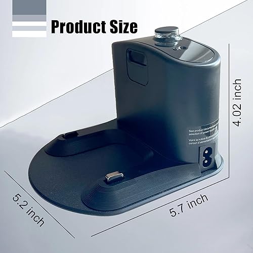 Miniatura 5 de Roomba Charger, base de carga Roomba, base de carga Roomba, estación de acoplamiento de repuesto Roomba para Roomba e5 e6 i1 i3 i4 i6 i7 i8 500 600