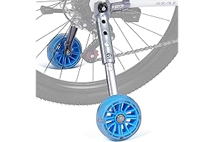 Sturdy Training Wheels Set for Kids' Bikes: Enhanced Stability and Balance