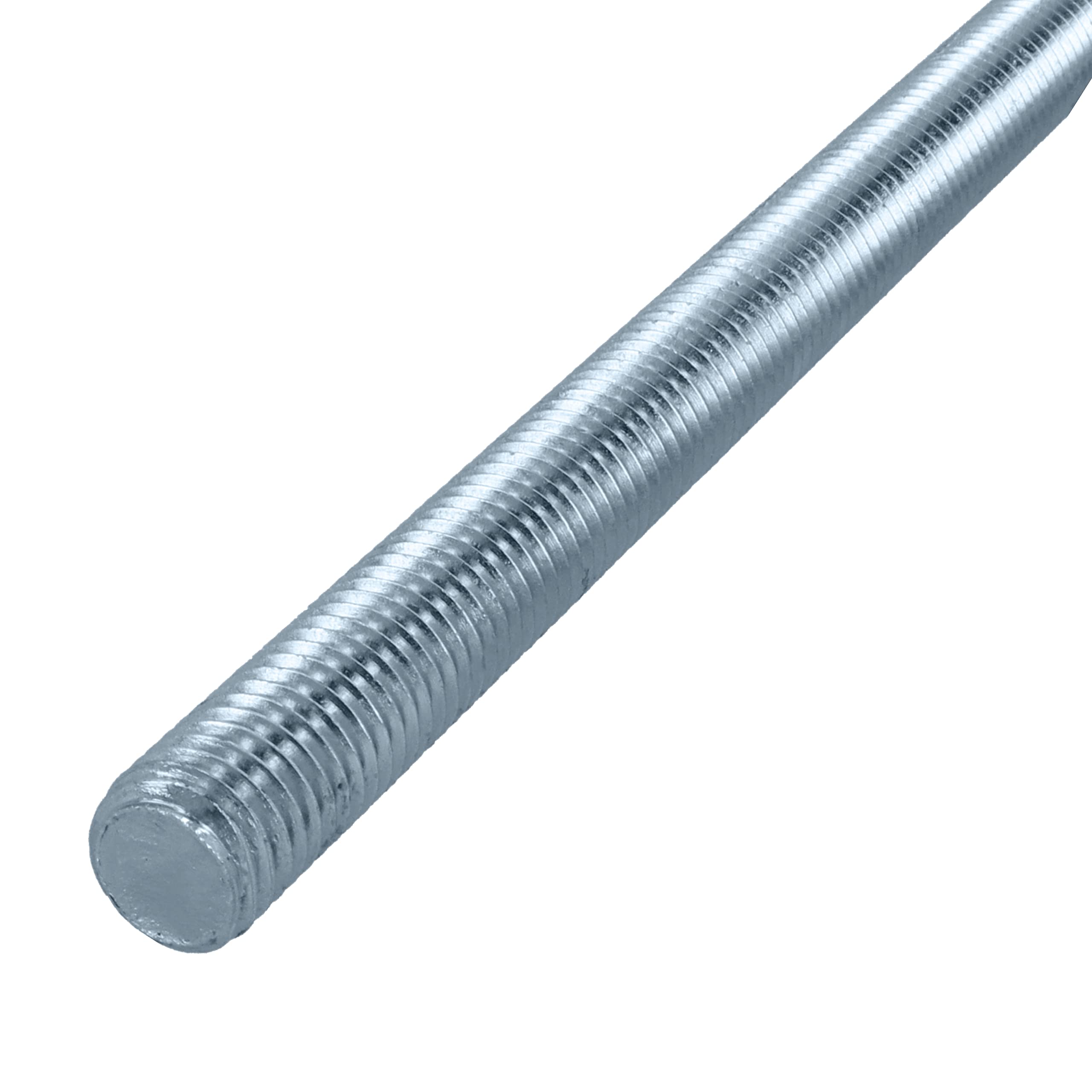 HELPMATE, Threaded rod M10 x 330 mm made of stainless steel A2, 2 pieces of threaded bar with full metric thread