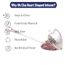 OH CHA - Assorted Teas Gift Box with Tea Infuser | Tea Gift Set with 6 Flavors and Stainless Steel Tea Strainer | Healthy Exotic Tea Sampler Gift Pack | Wedding Gift | Anniversary Gift | Birthday Gift gallery image
