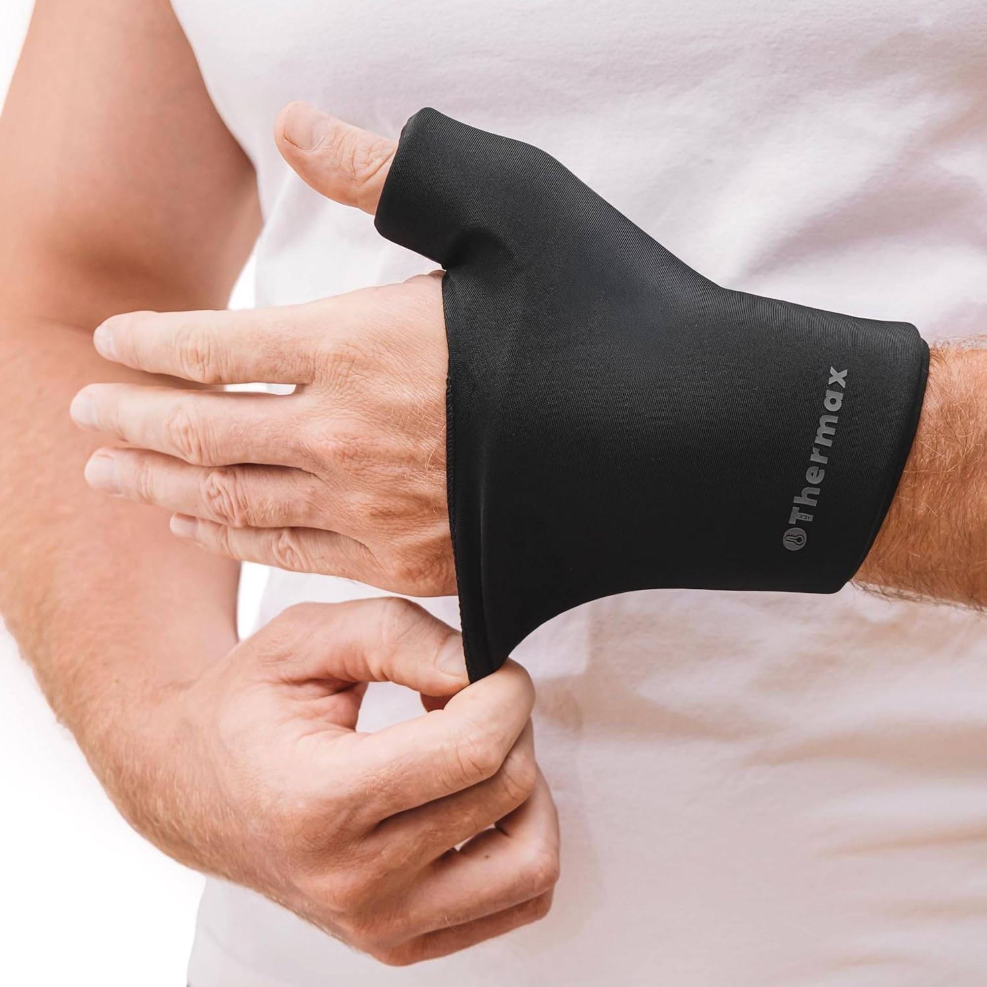 IceThermax Wrist Brace Muñequera Frío y Calor Reutilizable – Muñequera para Tendinitis, Wrist Support, Férula de Muñeca, Compresa Gel Terapia para Dolor de Muñeca, Mano y Articulaciones