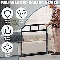 Vista 5 de Bed Rail for Elderly Adults Safety, Heavy Duty Bed Rail with 6 Adjutsable Heights, Bed Assist Rail for Seniors, Twin, Queen, King Size Bed