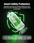 EBL 6 Pack C Cell Rechargeable Batteries 5000mAh 1.2V Ni-Mh C Size Batteries 1500 Cycle (Battery Case Included)