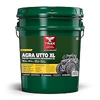 Vista 1 de TRIAX Agra UTTO XL Fluido para tractor, mezcla sintética de transmisión de tractor y aceite hidráulico, 6,000 horas de vida útil, 50% menos