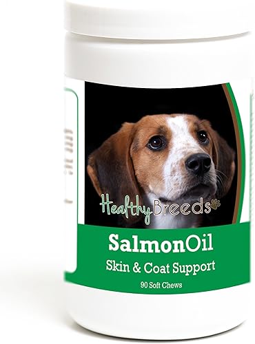 Miniatura 236 de Healthy Breeds Golden Retriever - Aceite de salmón masticable suave, 90