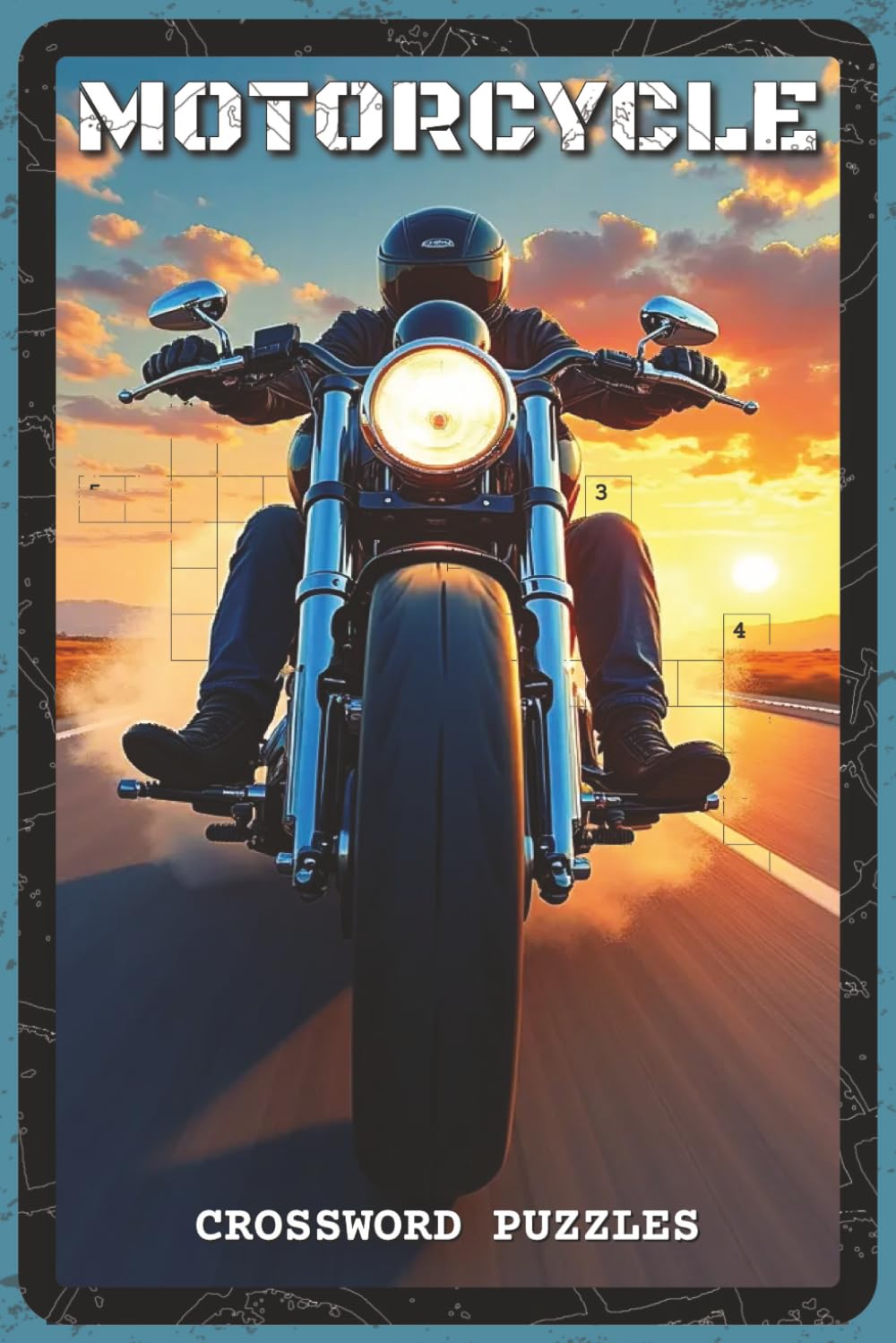 Motorcycle Crossword Puzzles: Crossword Puzzles with Easy to Read about Motorcycles, Bikes, Riders, and Motorcycle Culture | 6x9 inches, 120 Pages | ... Enthusiasts, Riders, and Biker Fans