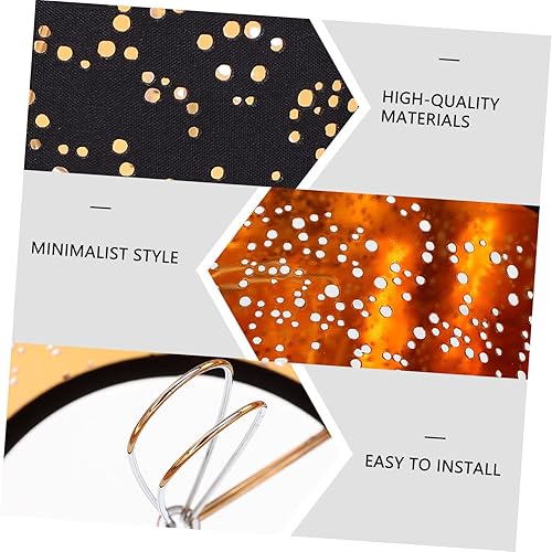 Miniatura 9 de Pantalla de tela con clip en las pantallas de la lámpara de tornillo lámpara lámpara de pared pequeña pantallas clip en el piso de la bombilla