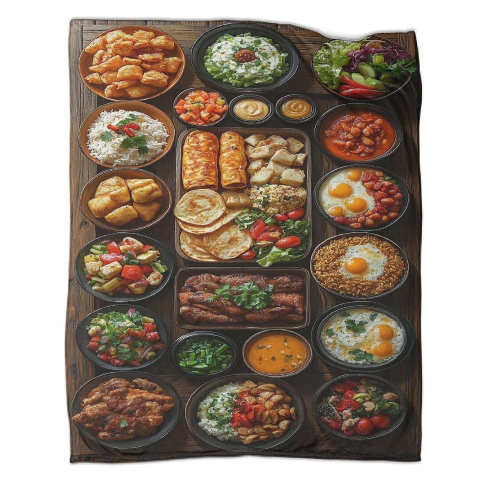 Couverture chaude flanelle légère 150x200cm avec motif imprimé 3D