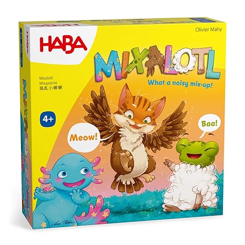 HABA Mixalotl: Fast-Paced Animal Matching Game for Kids Ages 4+,