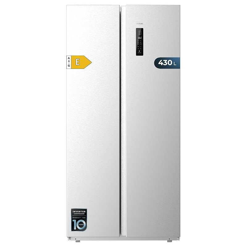 Cecotec Bolero CoolMarket SBS 430 Inox — 430 litri no frost