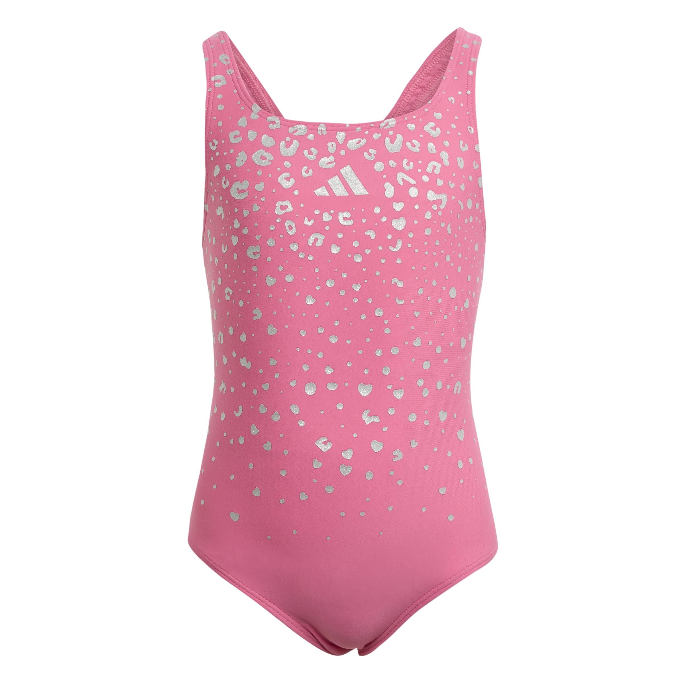 adidas Kids' Maillot de Bain Dos en V Scintillant Enfants
