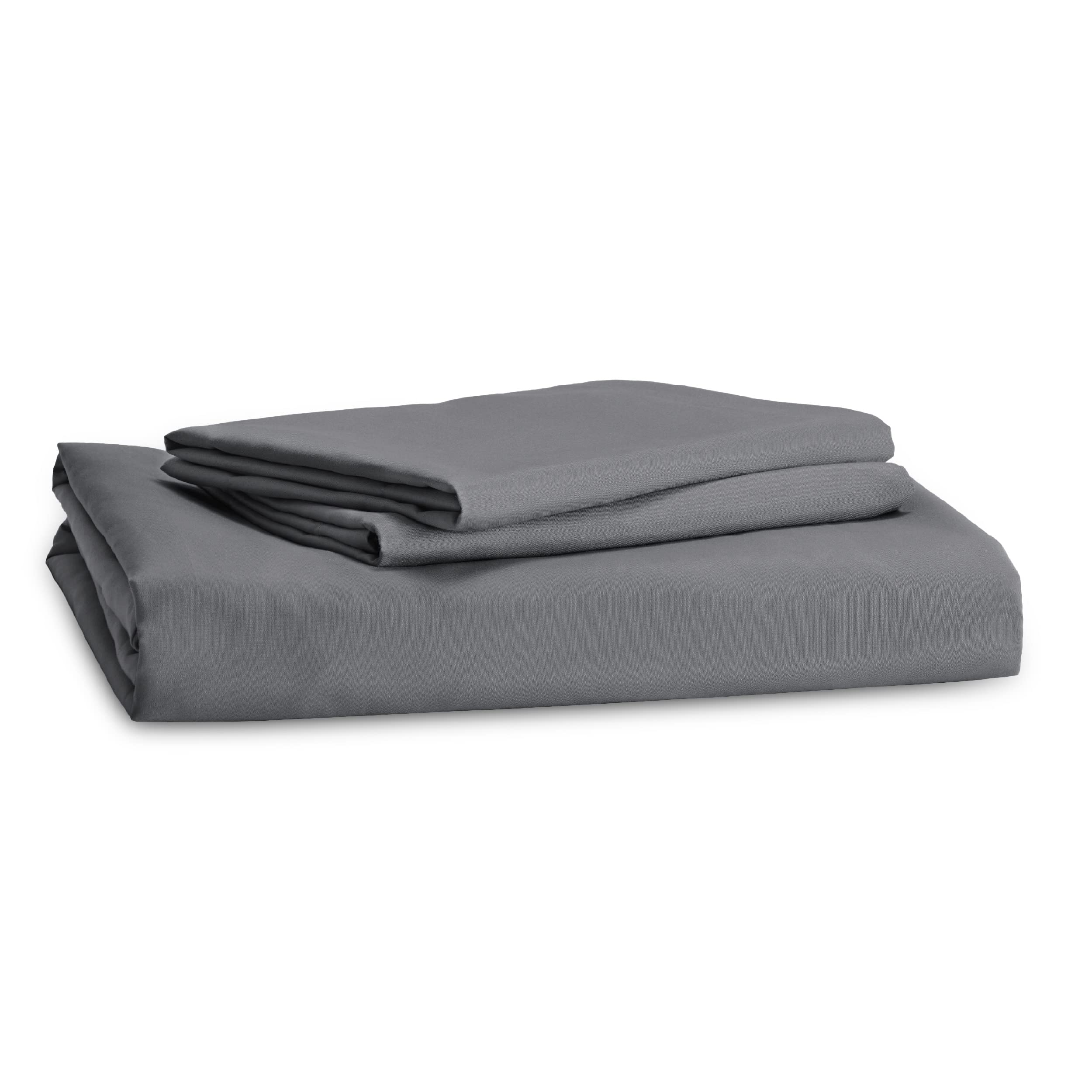 Bedsure Dark Grey Duvet Covers California King Size - Soft Brushed Microfiber Duvet Cover Set 3 Pieces with Zipper Closure, 1 Duvet Cover 104x98 inches and 2 Pillow Shams(No Comforter)
