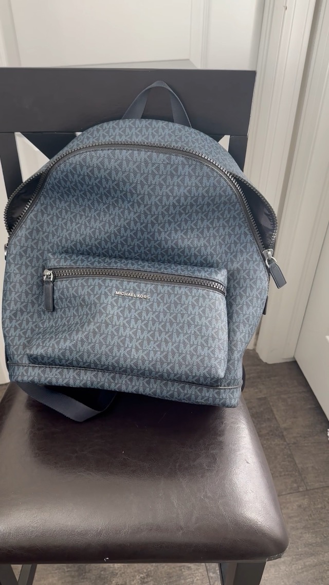 Watch Honest Review of Michael Kors Men’s Cooper Logo Backpack on Amazon Live