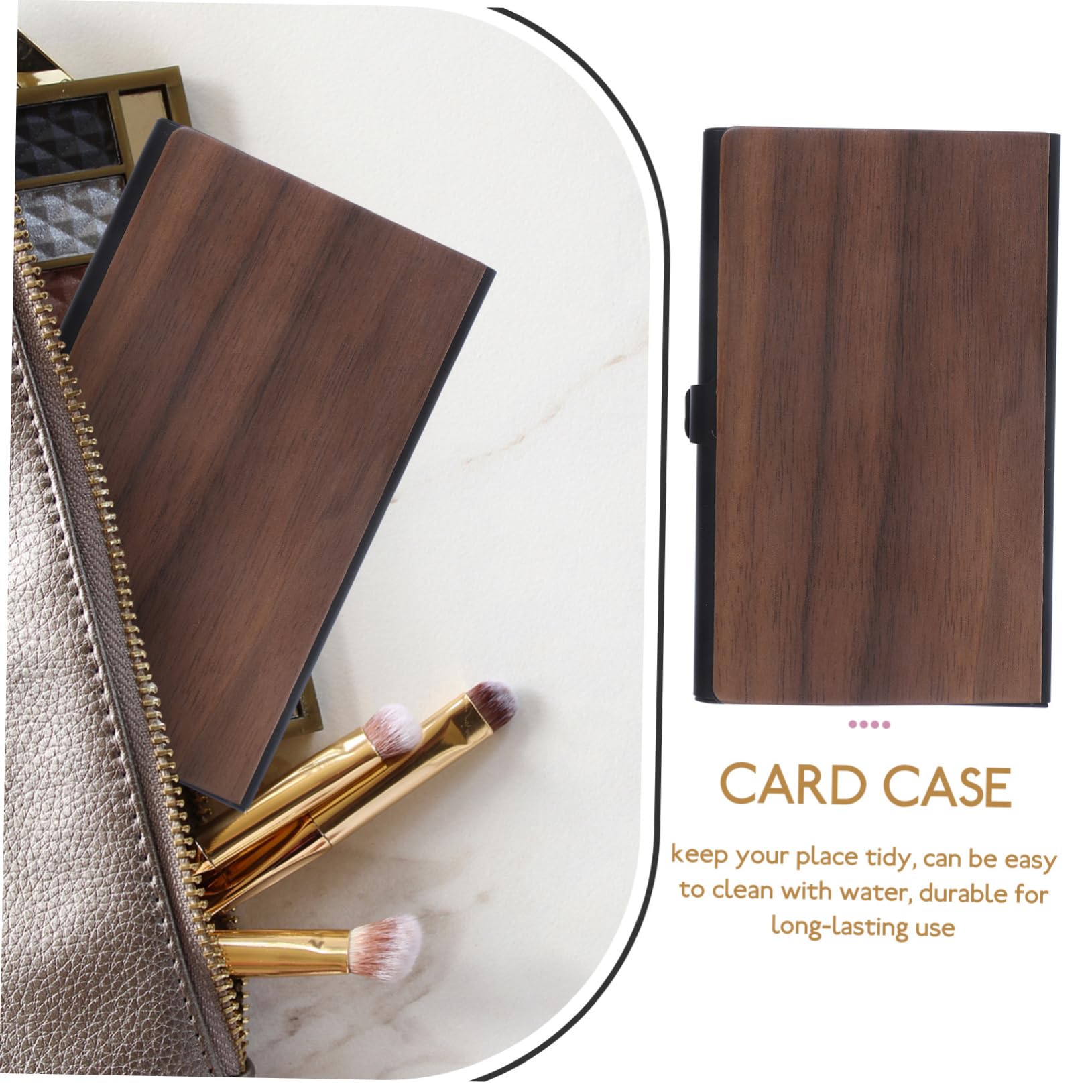 NUOBESTY 5pezzi Porta Biglietti Da Visita Organizer Multi-funzione Per Ufficio Custodia Portatile Per Carte Di Credito e Biglietti Da Visita Per Cliniche e Negozi