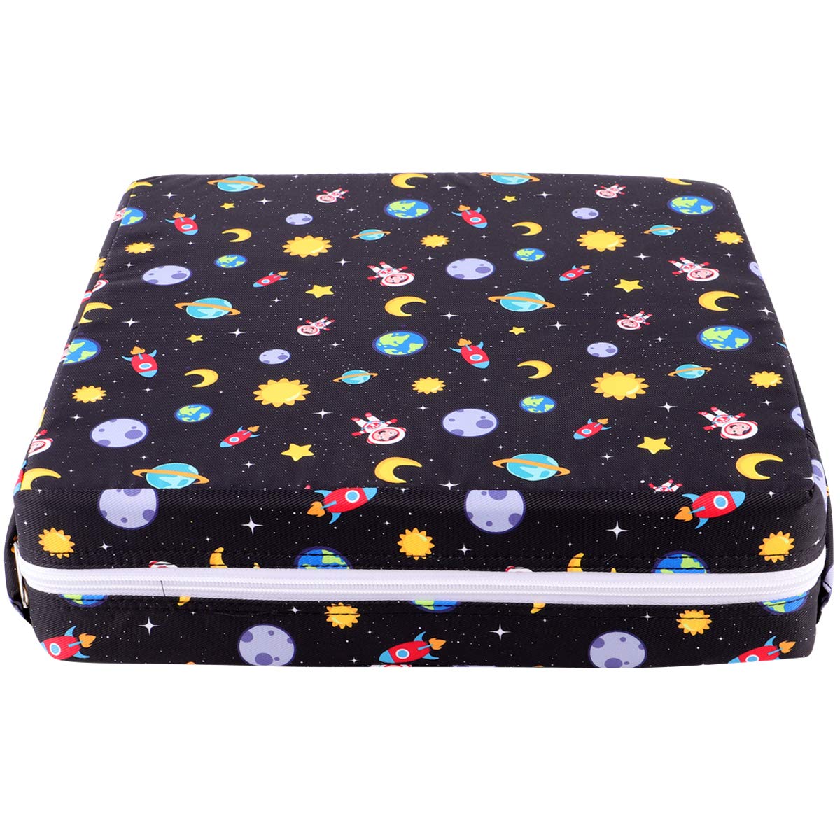 1 Pc Cojín Para Aumentar La Altura De La Silla De Comedor Para Niños Comedor De Refuerzo Para Niños Pequeños Cojín Para El Bebé Niño Pequeño Asiento Silla Del Comedor Tela De Sarga