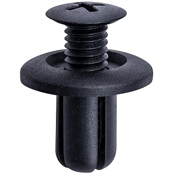 Rexka 10pcs 8mm Hole Fender Liner Bumper Cover Engine Splash Shield Retainer Clip Fastener Compatible with Hyundai Kia 86590-28000