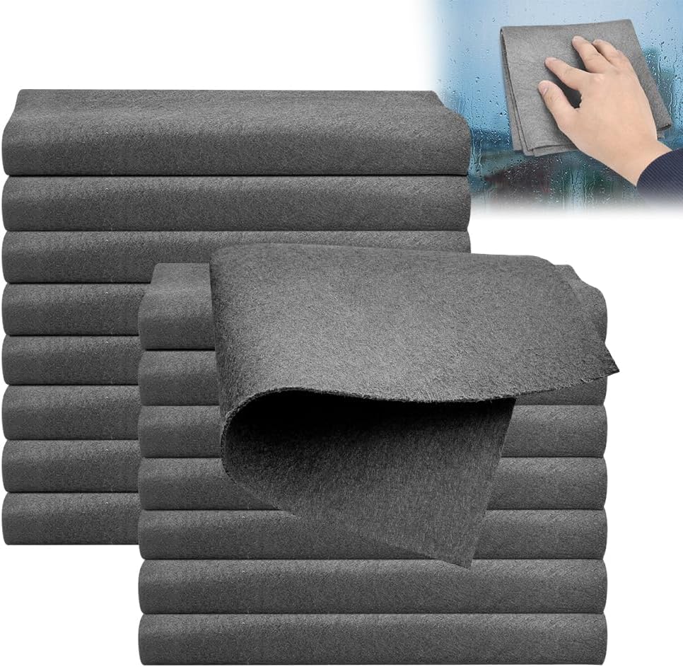 E&C Life Mikrofasertücher 6er Pack 40x40cm - Saugstarke Putzlappen Für Küche & Haushalt | Wiederverwendbar