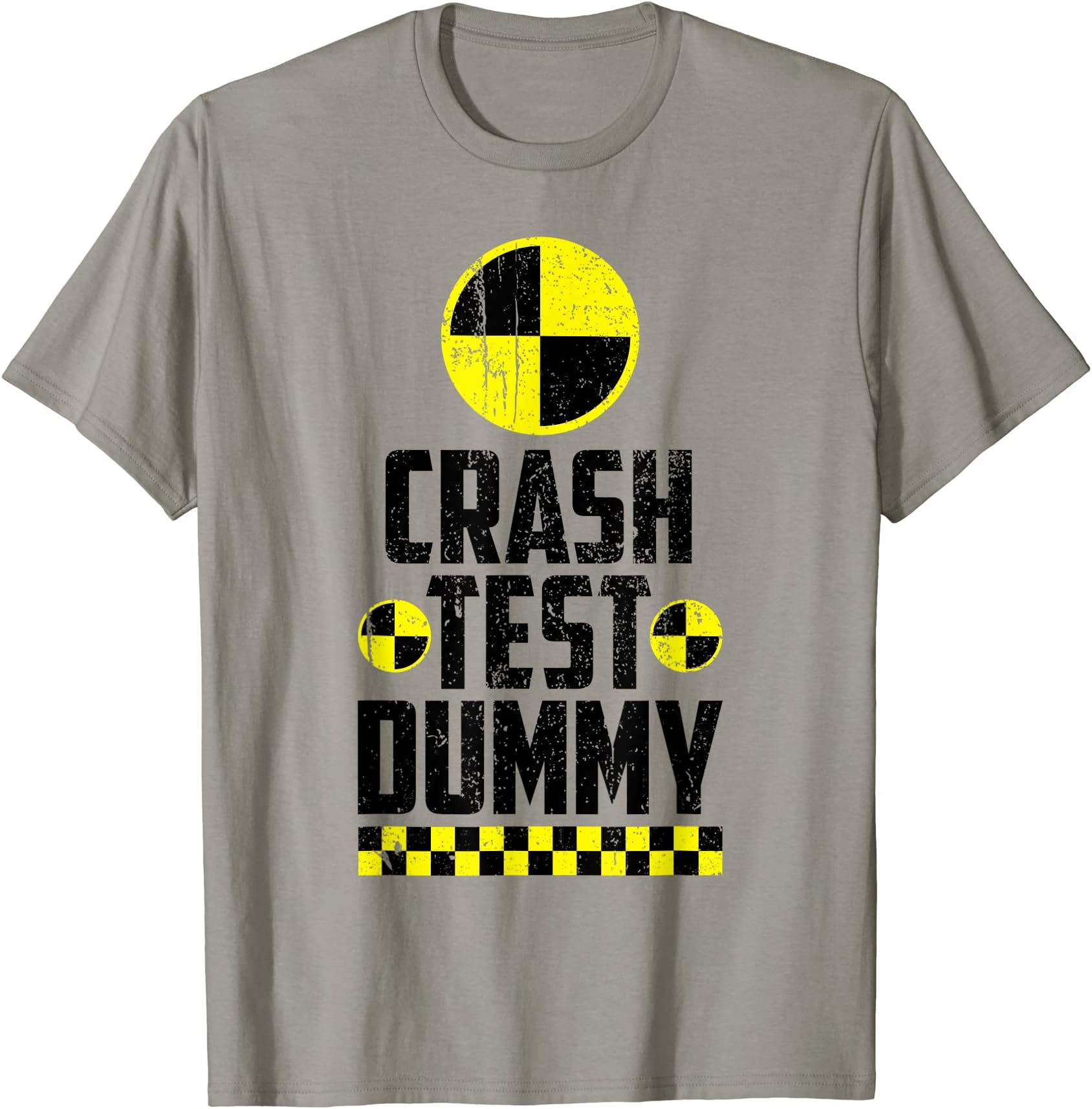 Crash Test Dummy Last Minute Costume Funny Halloween T-ShirtOEKO-TEX STANDARD 100