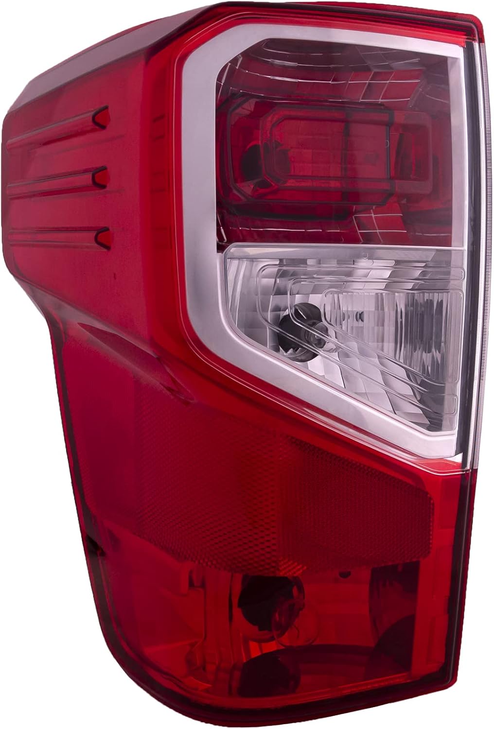 HEADLIGHTSDEPOT Tail Light Compatible With Nissan Titan and Titan XD 17-23 Left Driver Halogen Tail Lamp