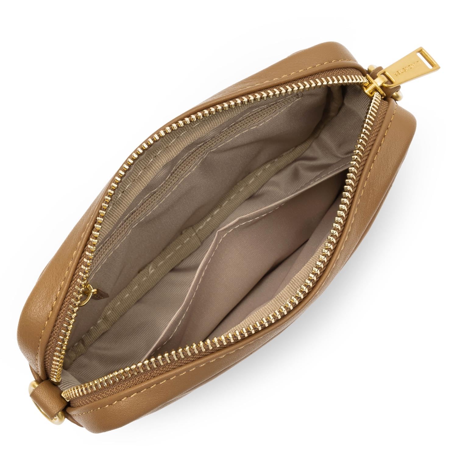 LANCASTER Mini etui na smartfona - Miękki wyściełany Camel