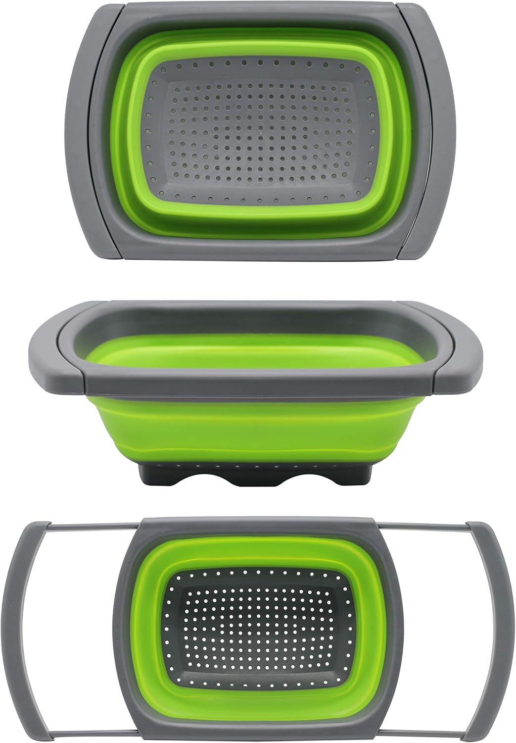 BC.HINGER Colander Collapsible, Colander Strainer Over the