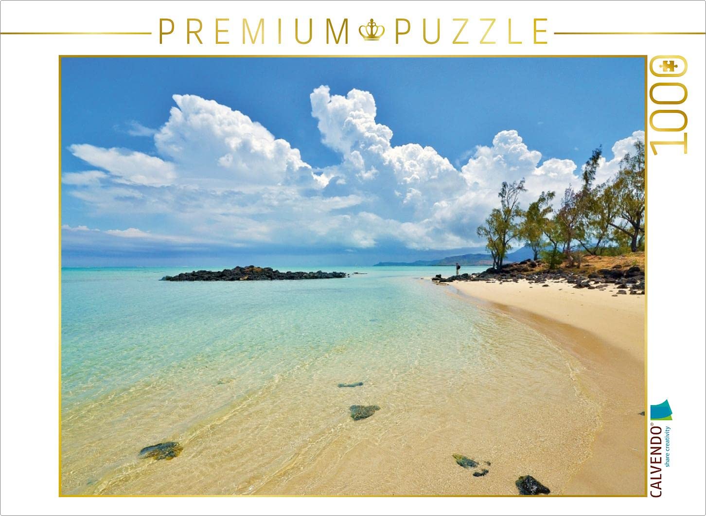 CALVENDO Puzzle „Baie Du Cap – Mauritius“ – 1000 Teile, 64 X 48 Cm, Premium-Qualität