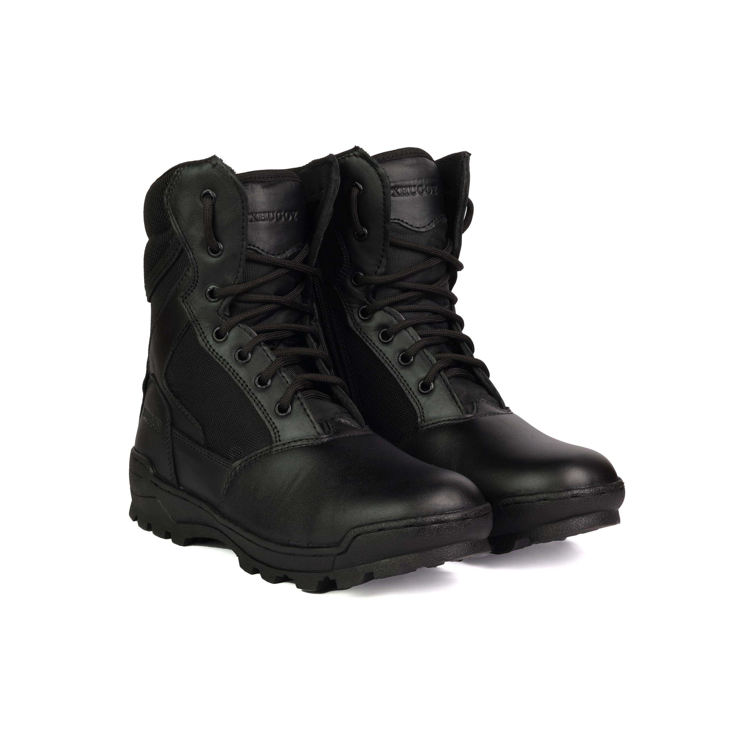 Warrior Combat Genuine Leather Military Men's Boots, High Ankle, Hard Toe 023-image-19