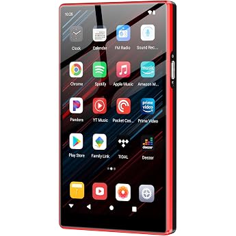 160 GB MP3 Player with Bluetooth and WiFi Oilsky 5 Inch HD MP4 Player with Spotify Audible Amazon Music Deezer Music Player Android 13 with Touchscreen and Speaker