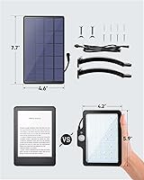 Vista 7 de JACKYLED Reflectores solares para exteriores, luz de seguridad IP65, impermeable, sensor de movimiento, del atardecer al amanecer, luz solar
