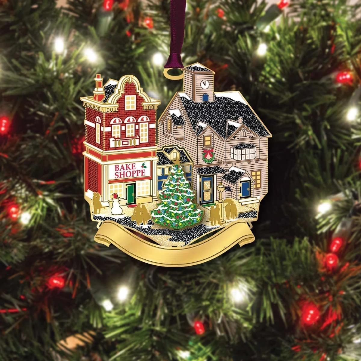 Beacon Design Main Street Christmas Namedrop Ornament, 2.9-Inch, Multicolor - Image 3
