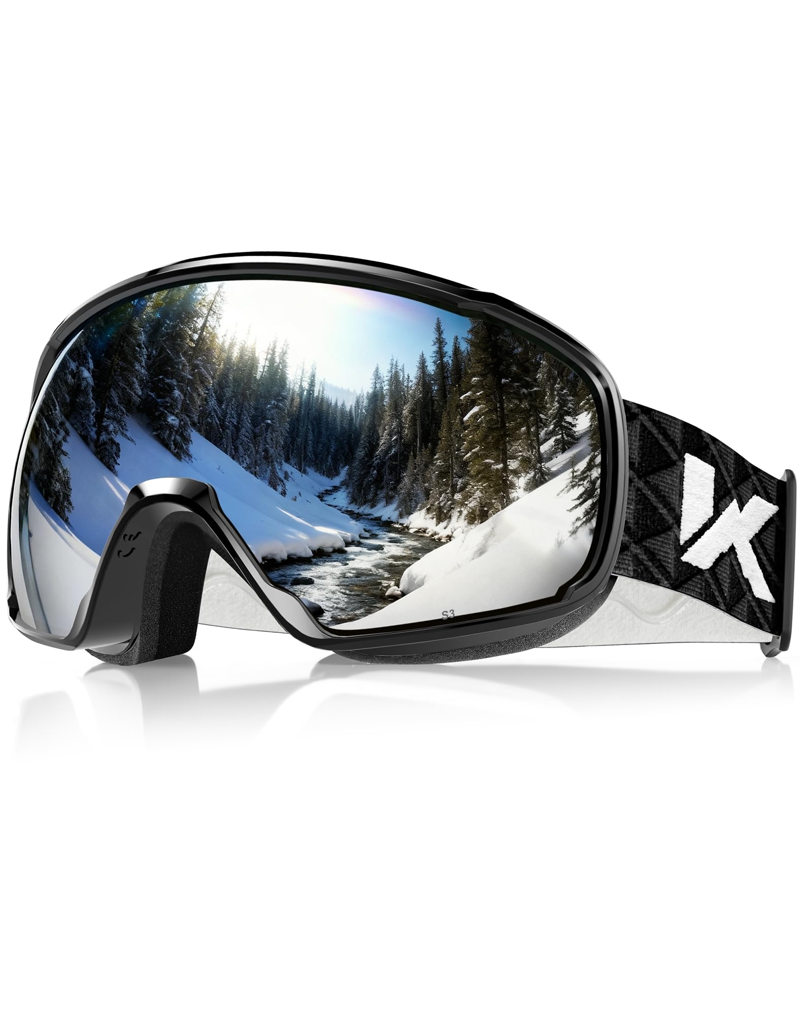 Innerking Ski Goggles, Anti-Fog Snowboard Goggles for Men &amp; Women