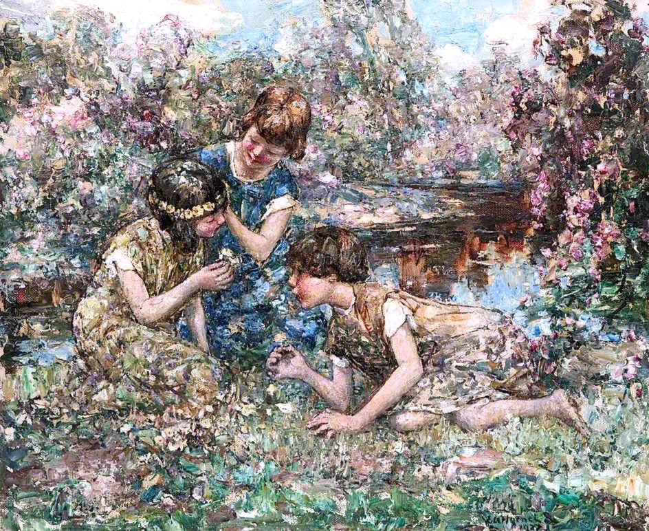 Lienzo de pared GerRit de 58x90cm impreso con alta definición artística la catena Buttercup