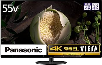 Amazon.co.jp: パナソニック 55V型 4Kダブルチューナー内蔵 有機