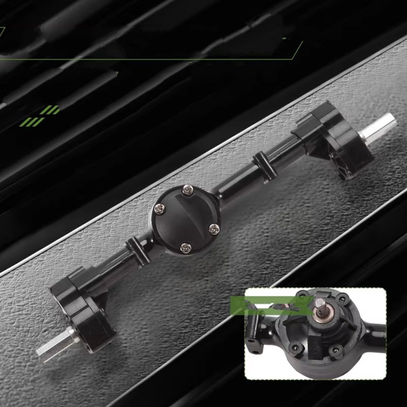 Compatibile Con WPL C14 C24 C24-1 C34 C44 B14 B24 1/16 RC Car Upgrade Parts Accessories 2 Pezzi Albero Di Trasmissione Anteriore E Posteriore Accessori