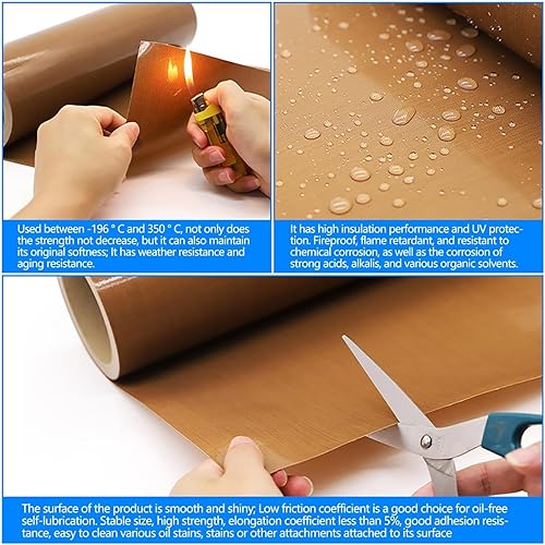 Miniatura 5 de Alfombrilla deslizante de piel de pizza  Almohadilla deslizante de cuero para pizza Pala, material impermeable y protección de alta temperatura,