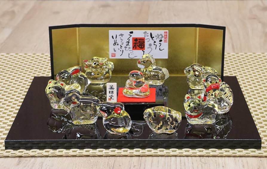 中国古美術　骨董　十二干支セット　古銅　置物　縁起物　お守り　旧蔵　コレクション 中国古美術 骨董 十二干支セット 古銅 置物 縁起物 お守り 旧蔵