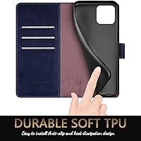Vista 36 de SUANPOT for iPhone 13 Pro（Non iPhone 13 6.1 5G with RFID Blocking Wallet case Credit Card Holder,Flip Book PU Leather Phone case Shockproof Cover