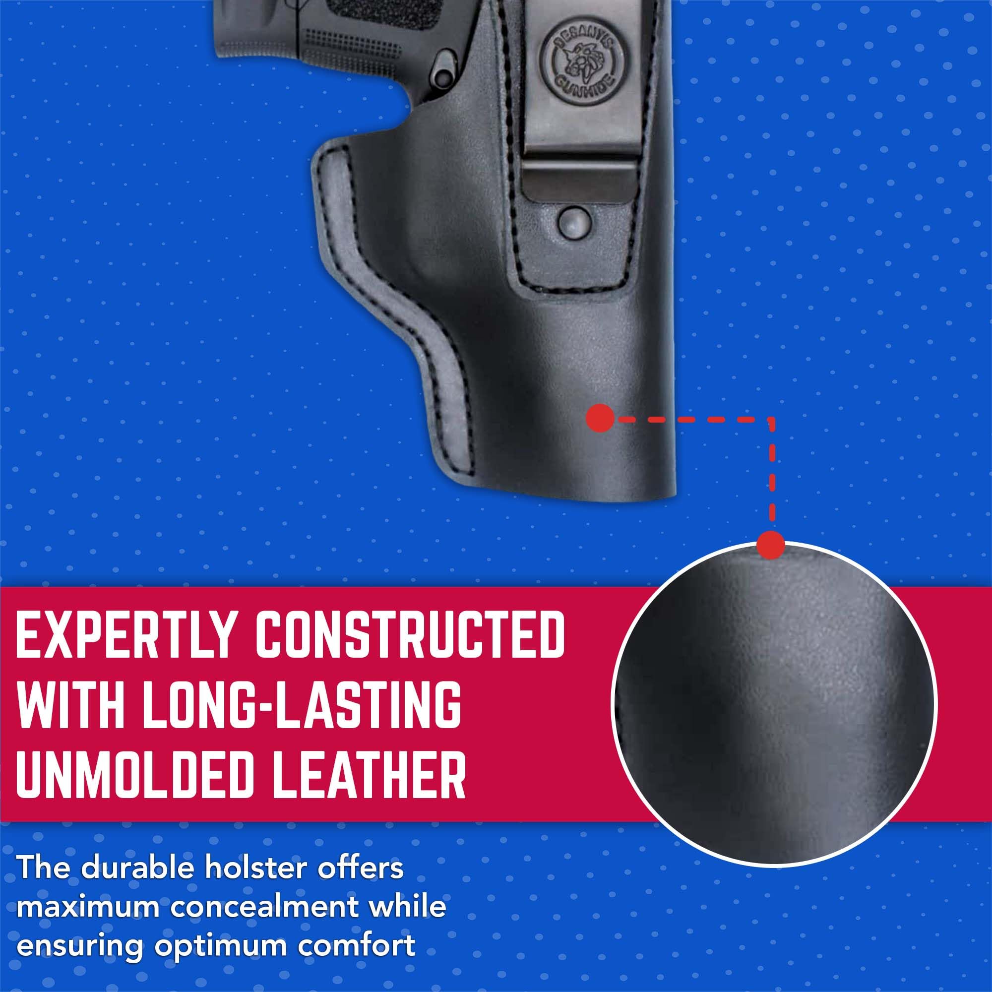 Amazon.co.jp: DeSantis Kahr 9 / 40インサイダーホルスター : ホビー