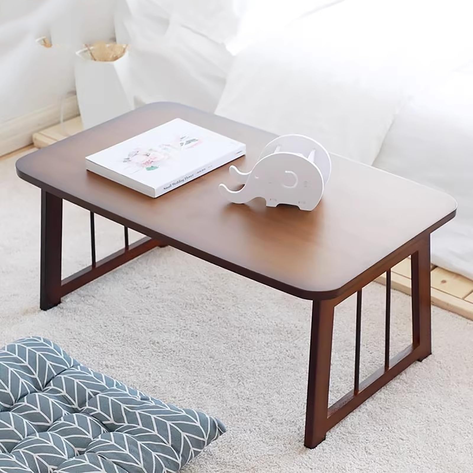 Table Basse Japonaise en Bois pour Balcon : Gagnez de la Place dans Vos Petits Espaces