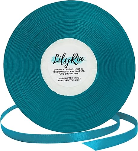 Miniatura 4 de Cinta de color malva antiguo de 1/4 de pulgada, rollo de satén de 36 yardas, perfecto para arte, boda, baby shower, embalaje de cumpleaños, álbumes