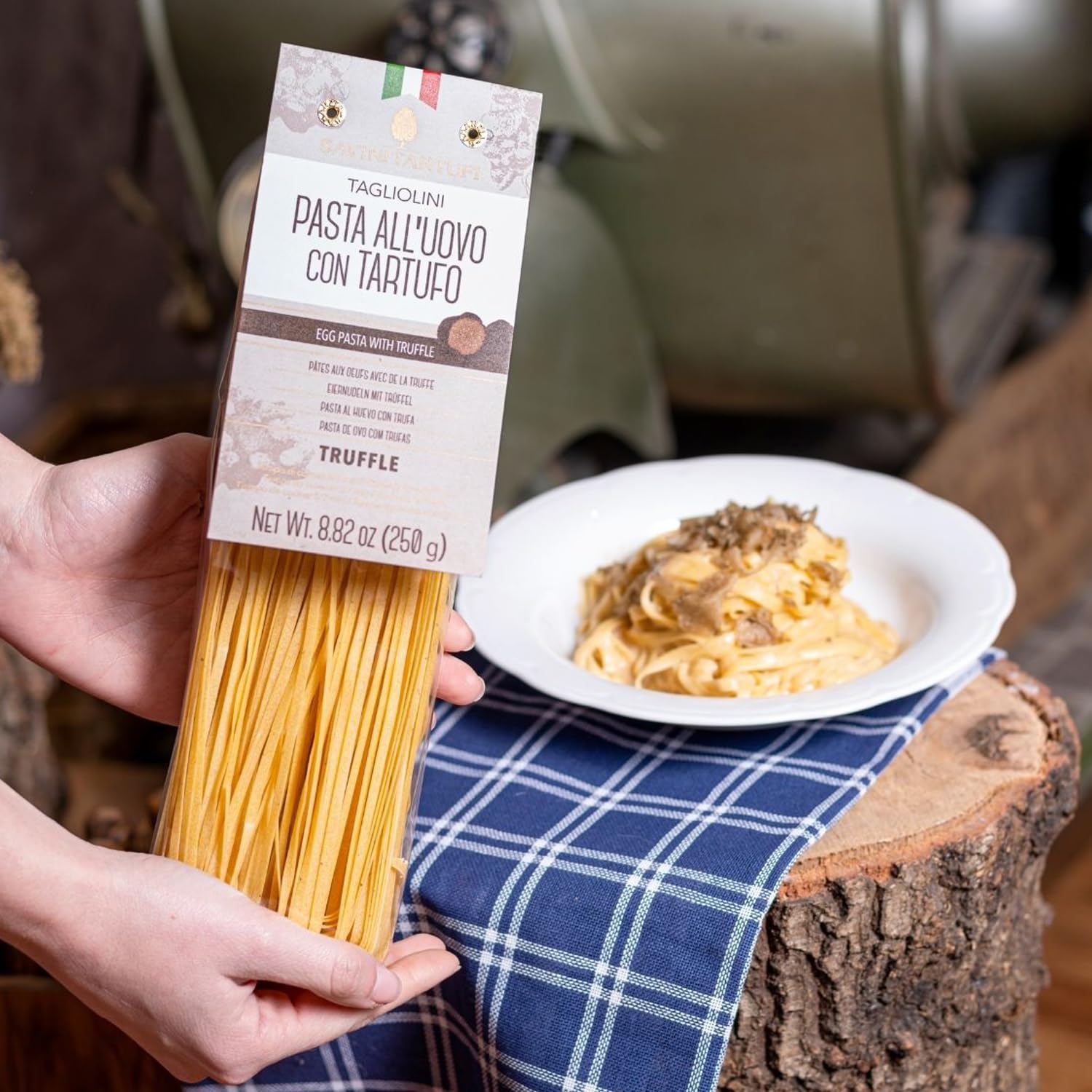 Tagliolini all'Uovo con Tartufo 250gr - Confezione da 4