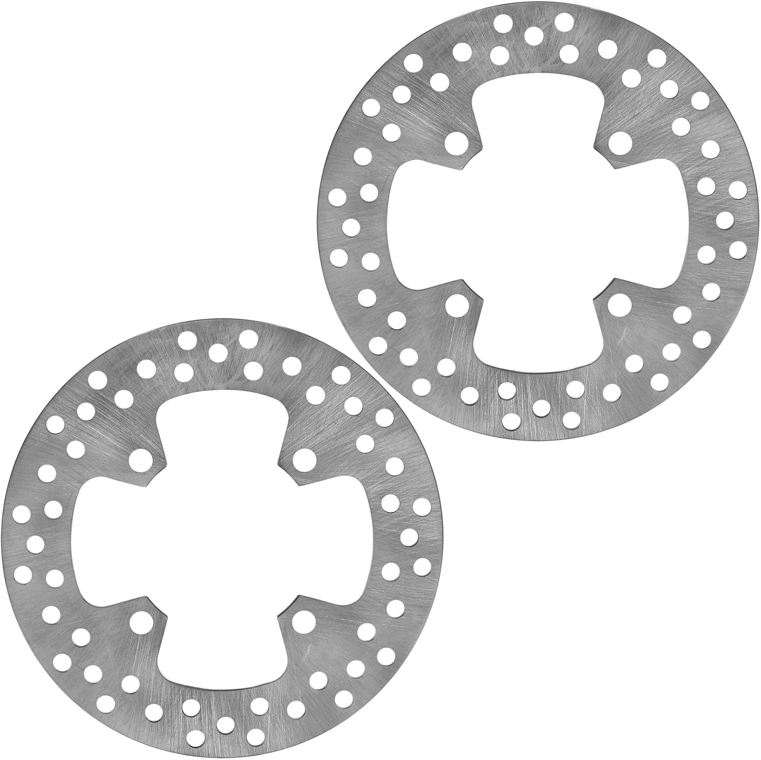 Powersports Replacement Parts for 2 Front Brake Disc For Kawasaki Brute Force 650 KVF650F G H (Not For D E) 05-13 Mod-C33C-67243