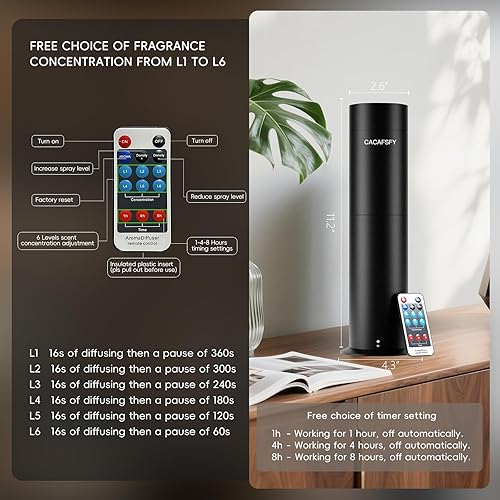 Miniatura 4 de Difusor de la colección de hotel, difusores para el hogar, difusores de aceites esenciales, difusor de aroma de estudio, sin agua, habitación