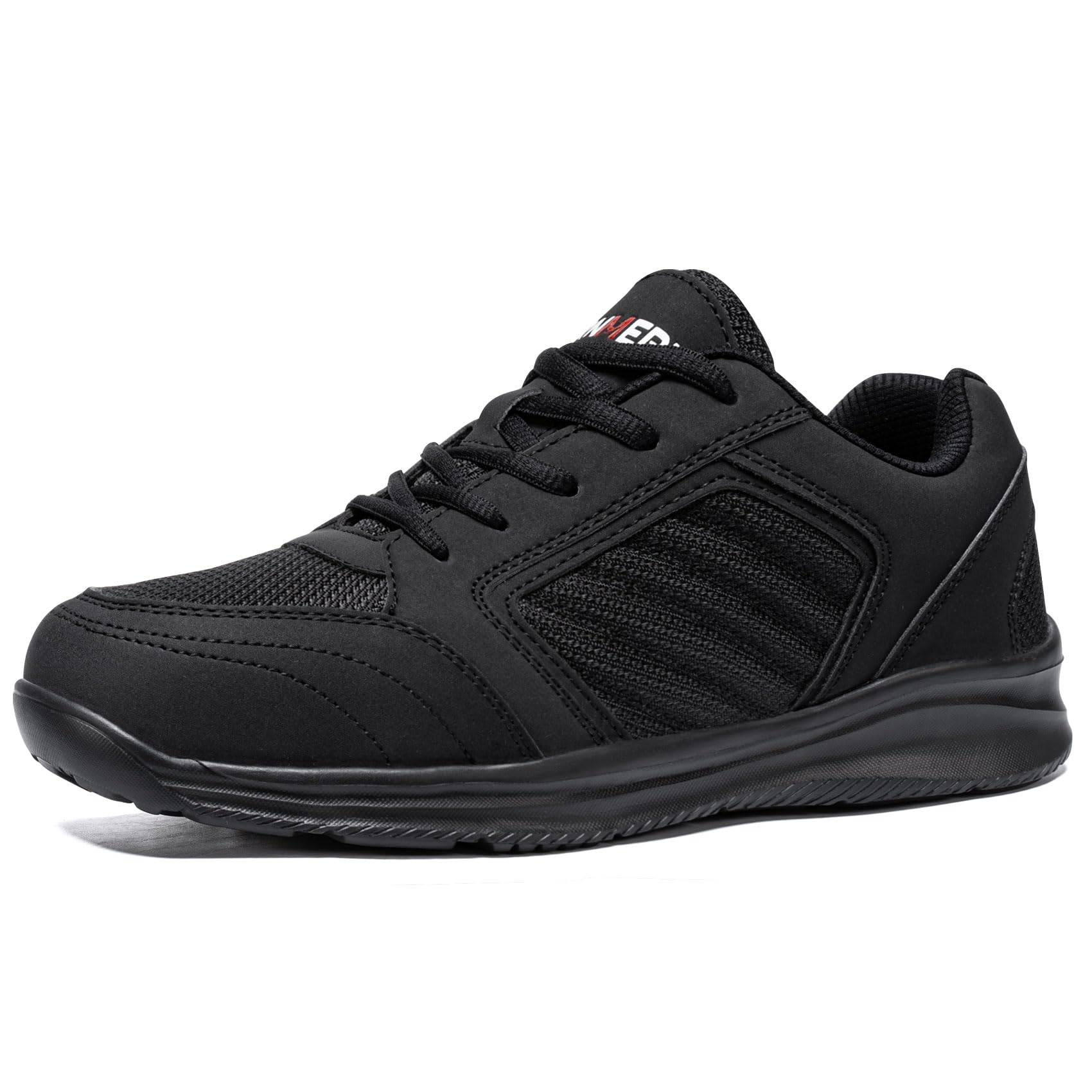 DYKHMILY Sicherheitsschuhe Herren Arbeitsschuhe Leicht Anti Smashing Atmungsaktiv Durchstichfest Bequem Mode Schutzschuhe Stahlkappe Sneaker
