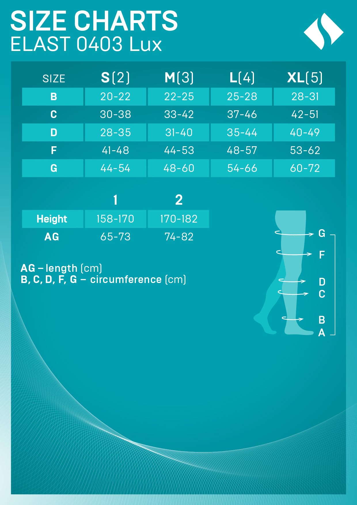 TONUS ELAST Bas de Contention, 23-32 mmHg avec Bande en Silicone, Bout Ouvert, Classe II / CCL 2, Bas de Compression sans Embout pour Femmes & Hommes (L, 158-170 cm, Noir)