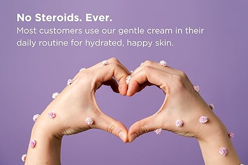 Miniatura 2 de Dermgentle Kit de crema facial y limpiador para piel sensible, fortalece la barrera, hidratación de rápida absorción, adecuado para pieles secas,