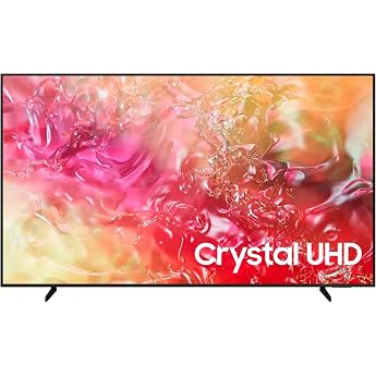 Samsung Crystal UHD DU7170 43 Inch TV 109 cm 43DU7170 PurColor Crystal Processor 4K Q-Symphony Smart TV [2024]
